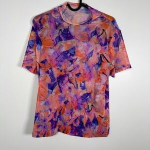 Colorful Abstract Mesh Top